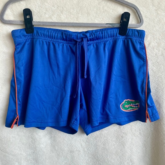 Colosseum Athletics Pants - Colosseum Athletics Royal Blue Orange Florida Gators Drawstring Running Shorts L